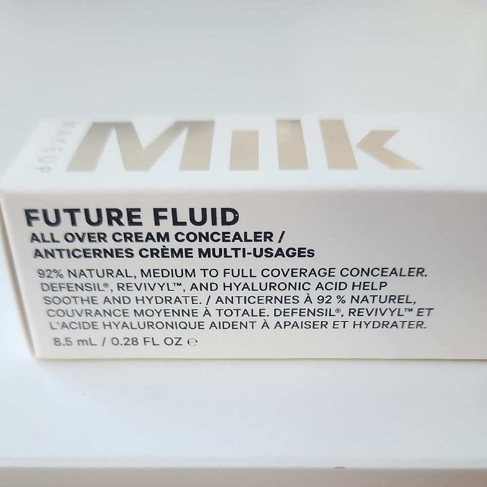 Milk Makeup Future Fluid Cream Concealer - White and Gray